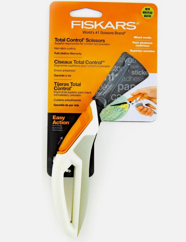 Fiskars Total Control Non-Stick Precision Scissors