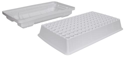 EZ-Clone 128 Low Pro Lid and Reservoir - White