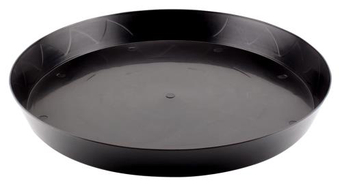 Gro Pro Heavy Duty Black Saucer - 16 in