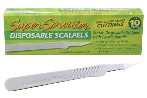 Super Sprouter Sterile Disposable Scalpel (10 pk)