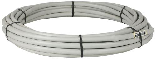 Netafim UV White / Black Polyethylene Tubing 1 in (1.06 in ID x 1.20 in OD) - 100 ft
