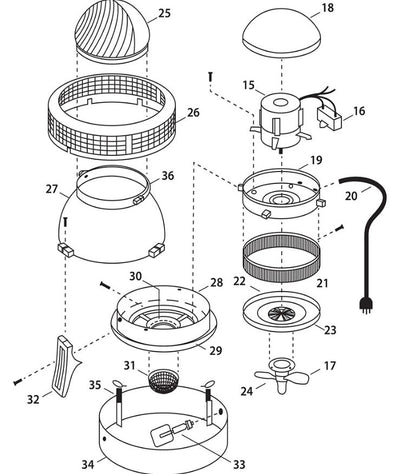 Active Air Commercial Humidifier, 75 Pint