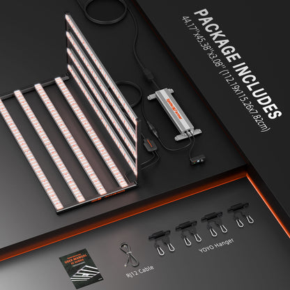 Pre-order I Spider Farmer®SE1000W LED Grow Light Samsung LM301H EVO Bluetooth & WiFi Smart APP Control Dimmable Commercial Vertical Farming