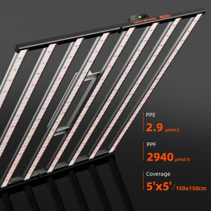 Pre-order I Spider Farmer®SE1000W LED Grow Light Samsung LM301H EVO Bluetooth & WiFi Smart APP Control Dimmable Commercial Vertical Farming