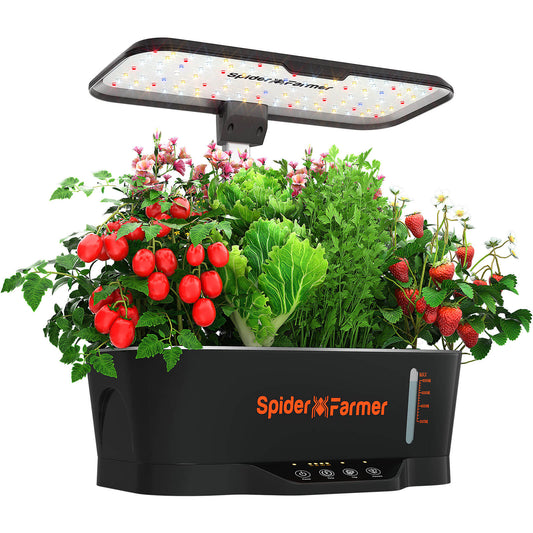 Spider Farmer SmartG12 Hydroponic System Grow Fresh Herbs All Year Round
