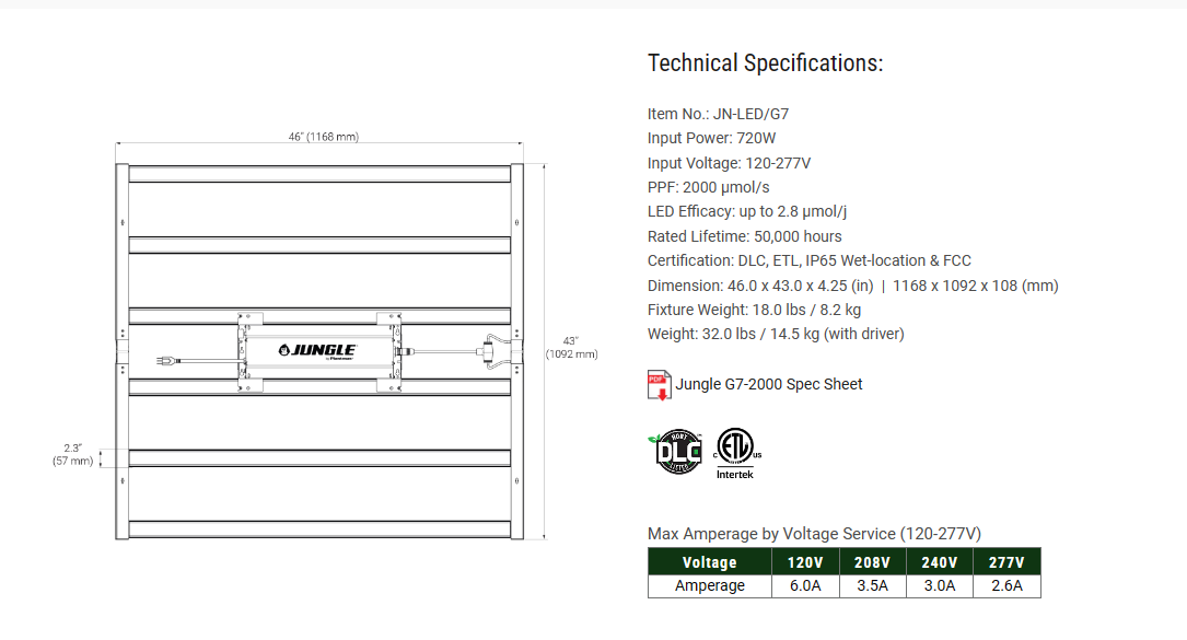 Jungle – LED G7