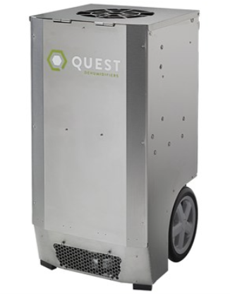Quest CDG 174 Portable Series Dehumidifier - 120V - 176 Pints/Day - MERV 11 Filtration
