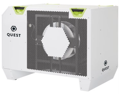 Quest 746 High-Efficiency Dehumidifier with M-CoRR™ Technology - 480V - 746 Pints/Day - MERV 13 Filtration