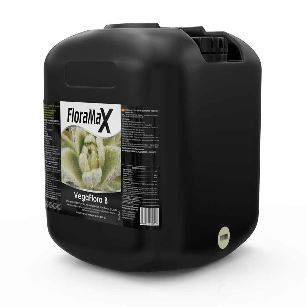 FloraMax VegaFlora B, 20L – Bloomponic Hydroponics And Organics