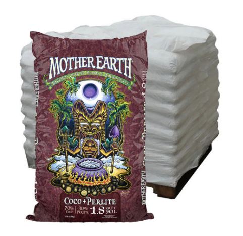 Mother Earth Coco + Perlite Mix 50 Liter 1.75 cu ft (Pallet 65 bags) FREE SHIPPING