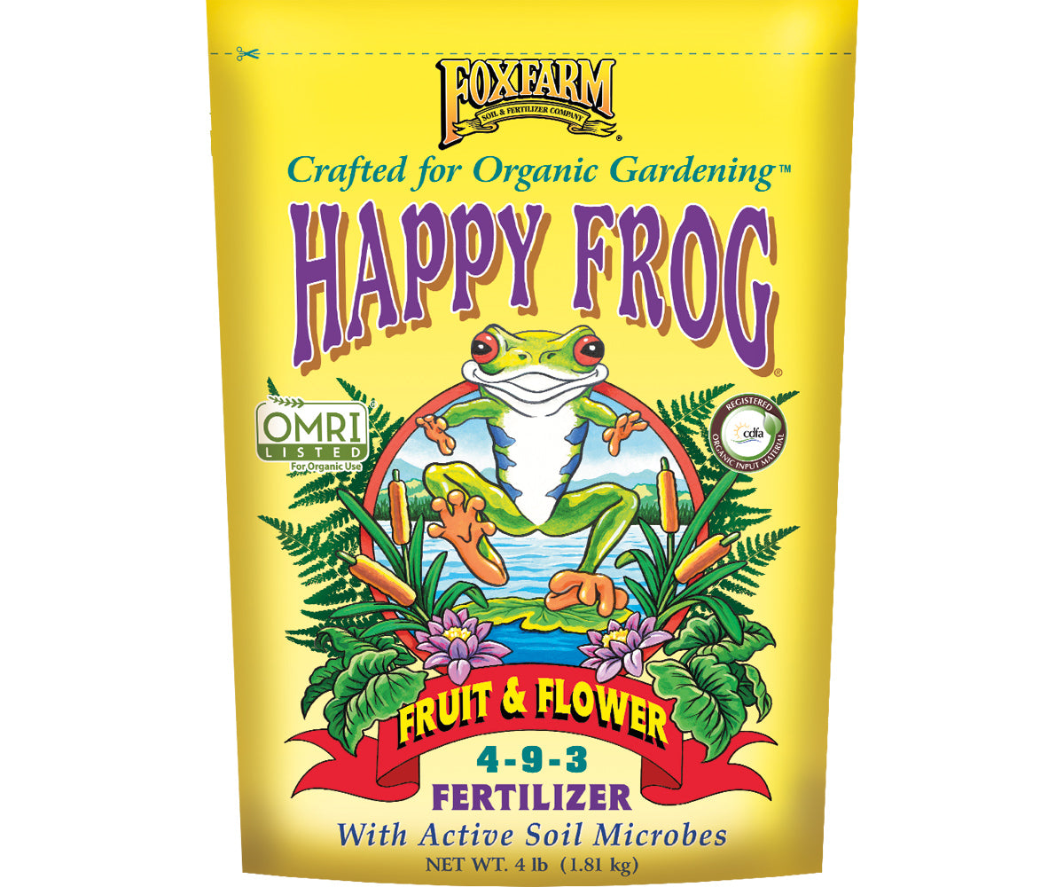 FoxFarm Happy Frog® Fruit & Flower Fertilizer, 4 lb bag