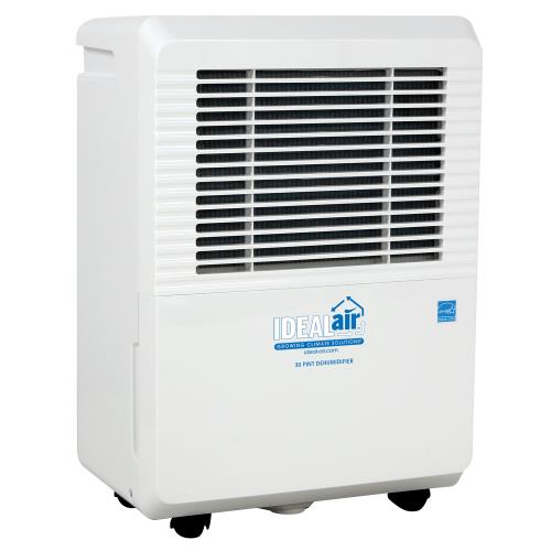 Ideal-Air Dehumidifier 22 Pint - Up to 30 Pints Per Day