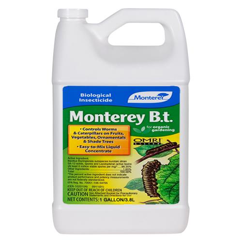 Monterey B.t. Gallon organic pest control