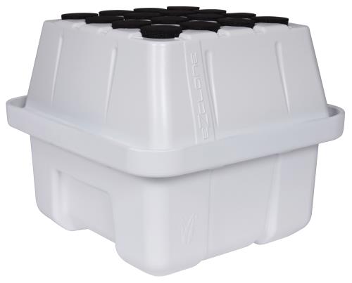 EZ-Clone 16 Low Pro Lid and Reservoir - White