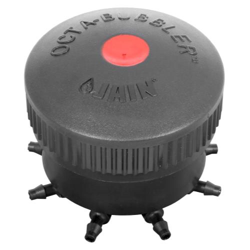 Jain Irrigation Octa-Bubbler 10 GPH Per Outlet - Red High Flow Bubbler (each)
