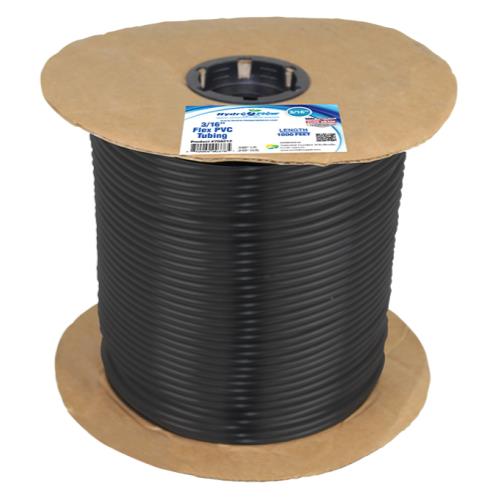 Hydro Flow EZ Flex - PVC Tubing 1/4 in OD x 3/16 in ID 1000 ft