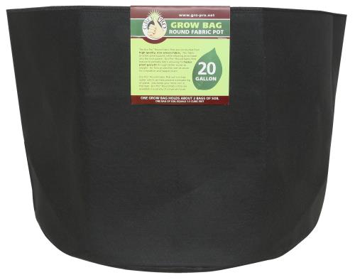 Gro Pro Premium Round Fabric Pot 20 Gallon