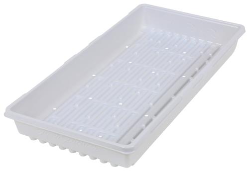 Super Sprouter Triple Thick Tray White 10 x 20 w/ Holes