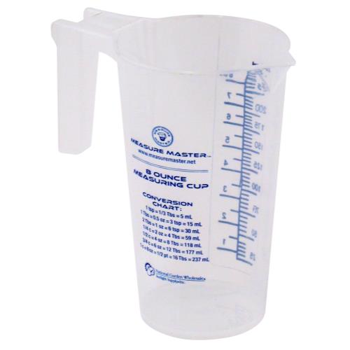 Measure Master Graduated Round Container 8 oz / 250 ml (40/Cs)