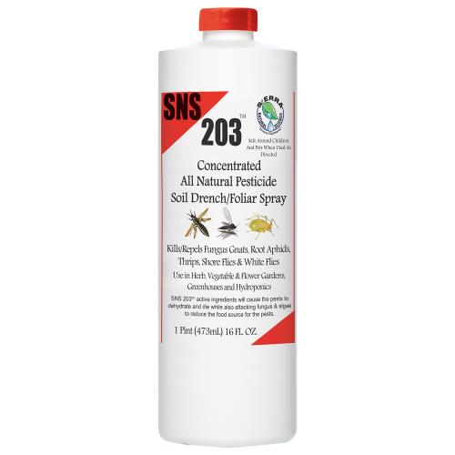 SNS 203 Conc. Pesticide Soil Drench/Foliar Spray Pint