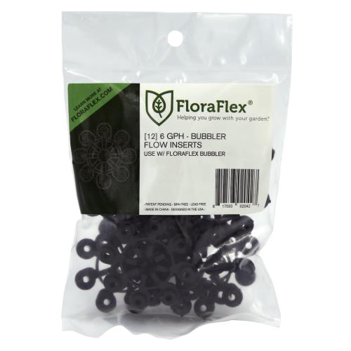 FloraFlex Bubbler Flow Insert 6 GPH (1=12/Pack)