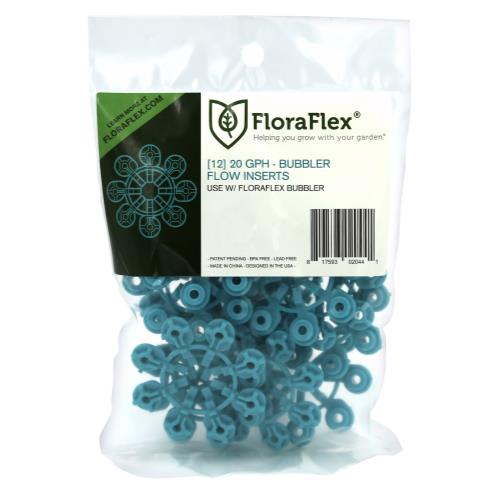 FloraFlex Bubbler Flow Insert 20 GPH (1=12/Pack)