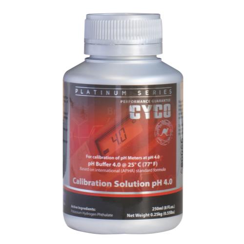 CYCO pH 4.0 Solution 250 mL (12/Cs)