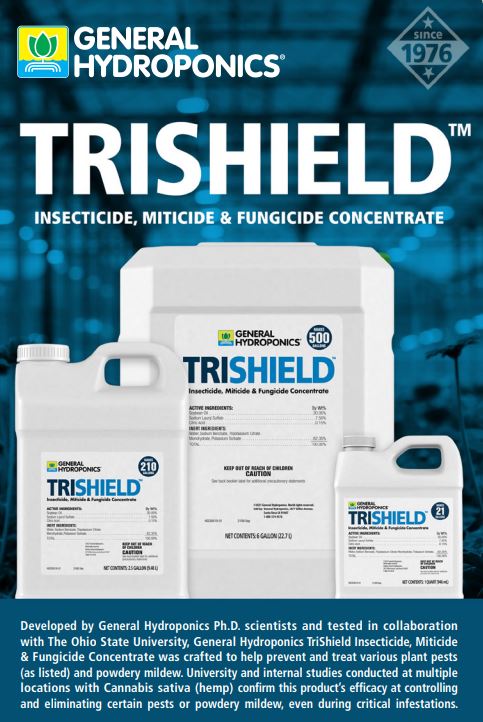 GH TriShield Insecticide/ Miticide/ Fungicide 2.5 Gallon – Bloomponic ...